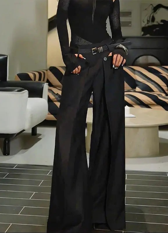 Pantalon fluide et chic pour un look élégant féminin - secretbombe