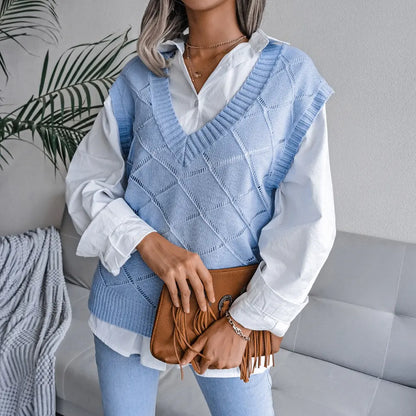 Pull femme maille douce col V SecretBombe