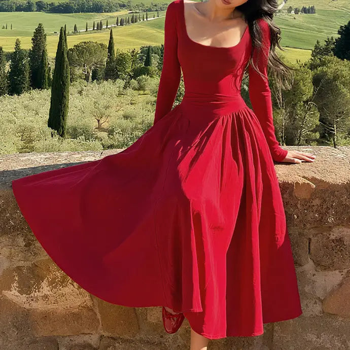 Robe danseuse rouge style chic et moderne – SecretBombe