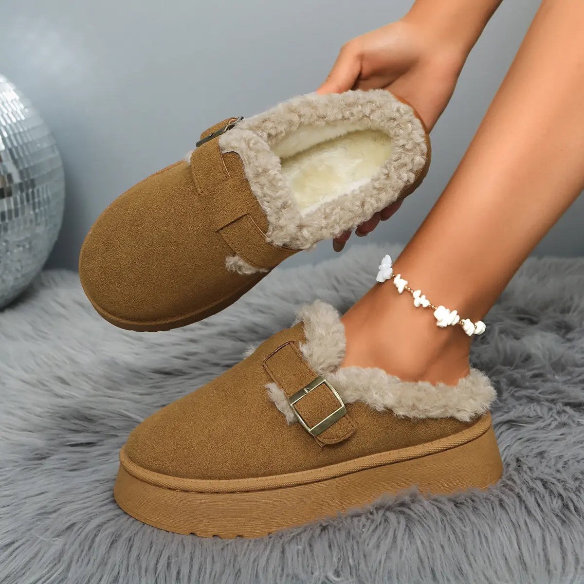 Chaussures femme hiver cosy avec doublure chaude – SecretBombe