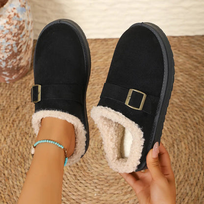 Chaussures hiver femme fourrées confort chaud SecretBombe