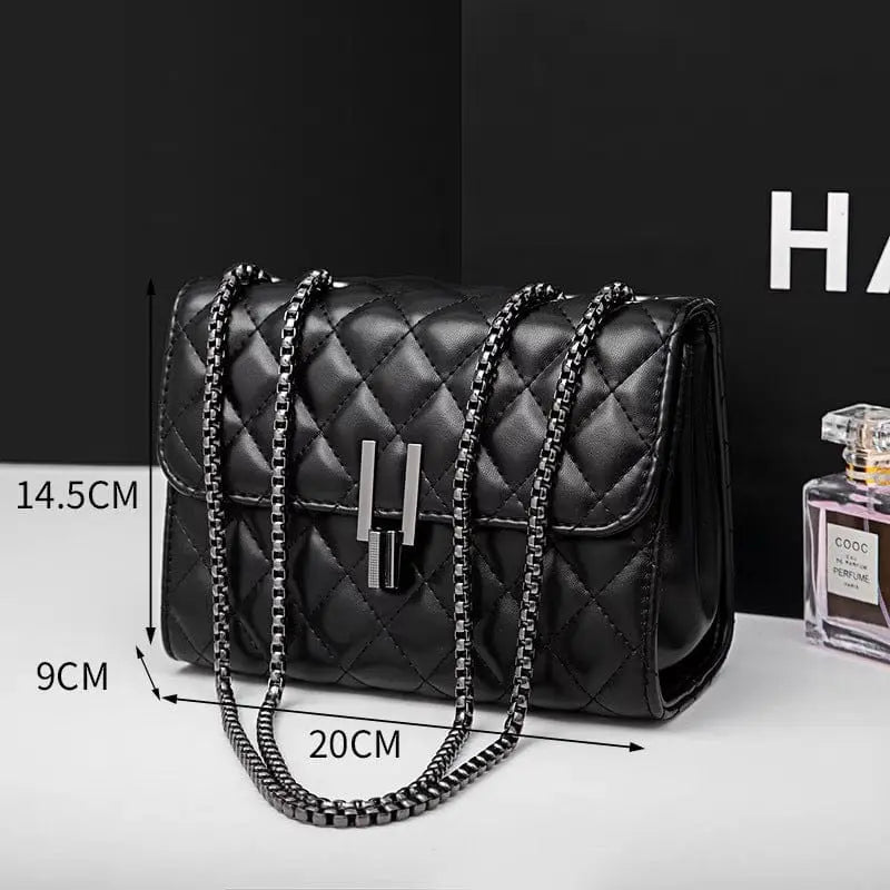 Sac à rabat en cuir vegan de qualité, fermeture zippée interne