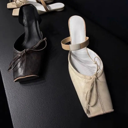 Sandales femme chic blanches SecretBombe
