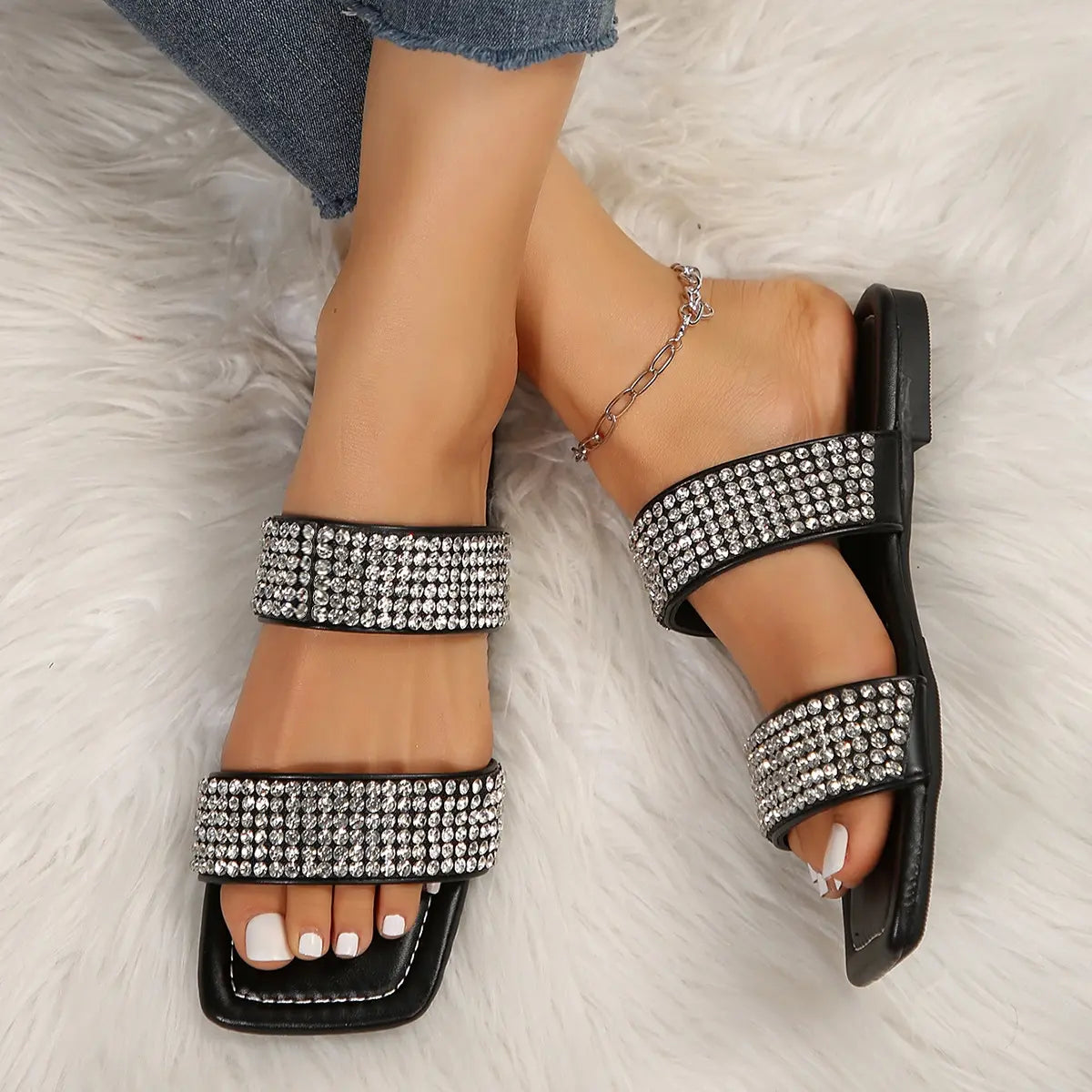 Sandales femme noires été style chic et confortable pour toutes occasions