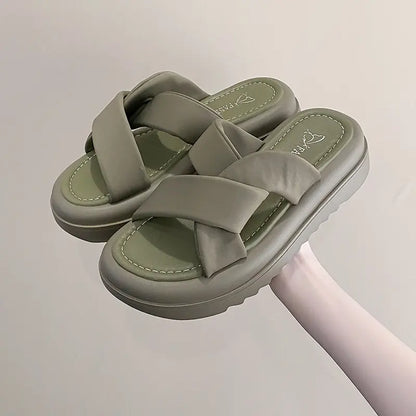 Sandales femme modernes urbaines bout rond confortable