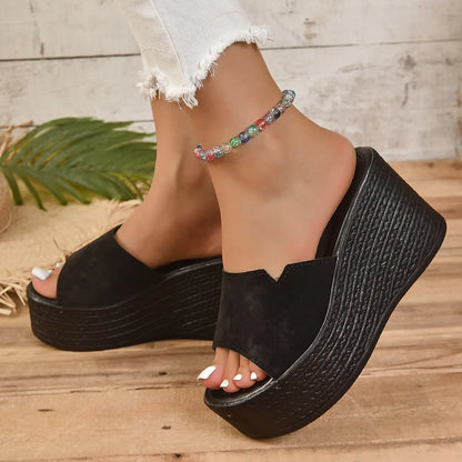 Sandales femme été décontracté chic semelle stable
