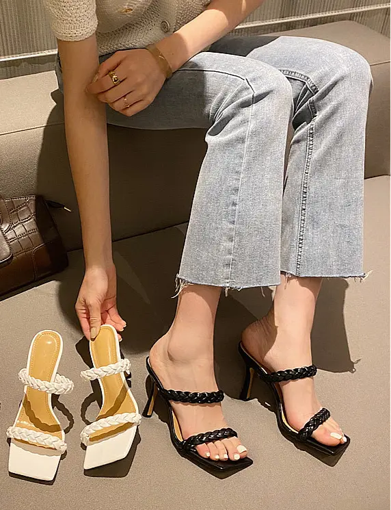 Chaussures femme à talons aiguilles, confortables et tendance, parfaites pour le bureau ou une soirée