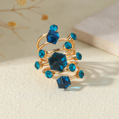 Bague dorée femme look chic accessoire mode tendance SecretBombe