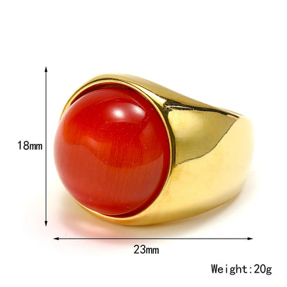 Bague femme multicolore dorée style luxe SecretBombe