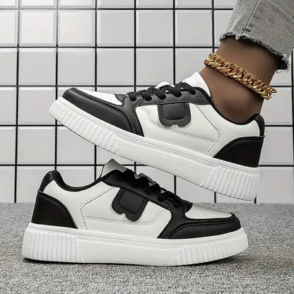 baskets femme casual cuir vegan design minimaliste SecretBombe