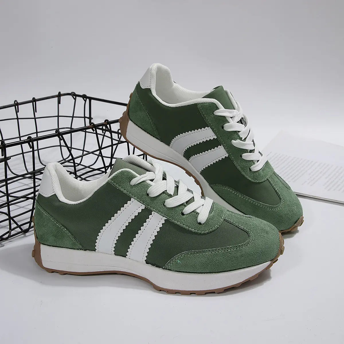 sneakers femme cuir vegan confort semelle antidérapante SecretBombe
