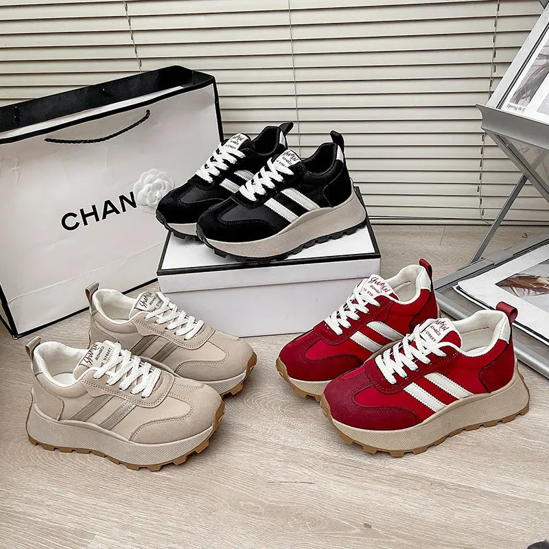 baskets femme rétro tendance style streetwear européen SecretBombe