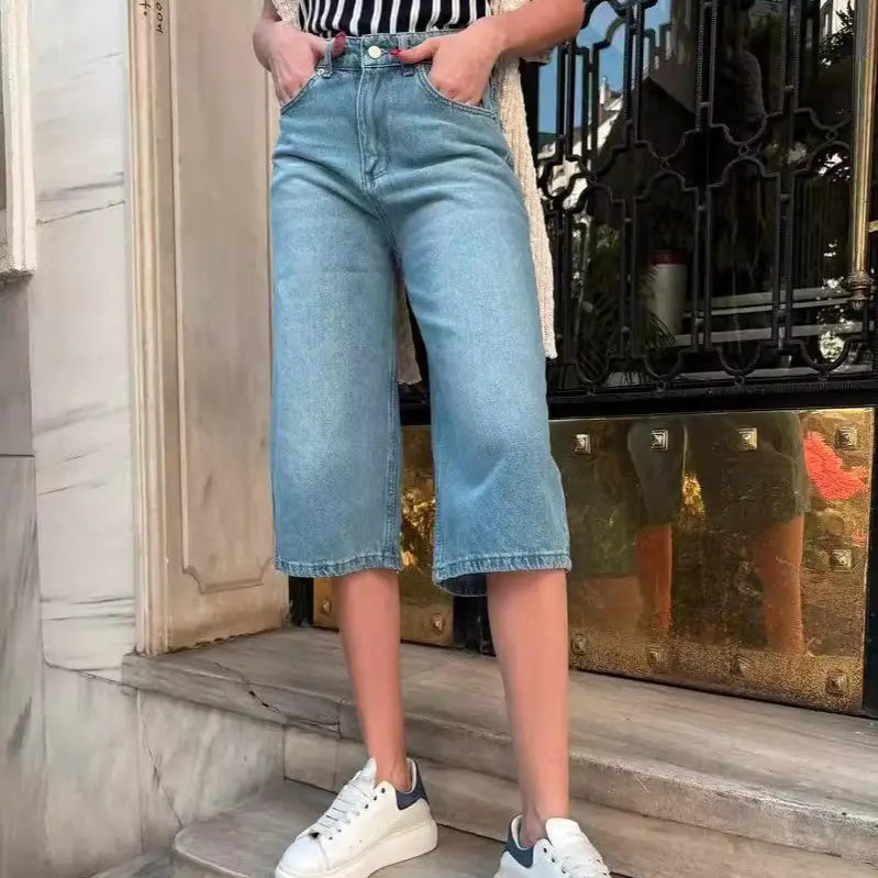 Bermuda denim tendance SecretBombe Bermuda denim tendance SecretBombe