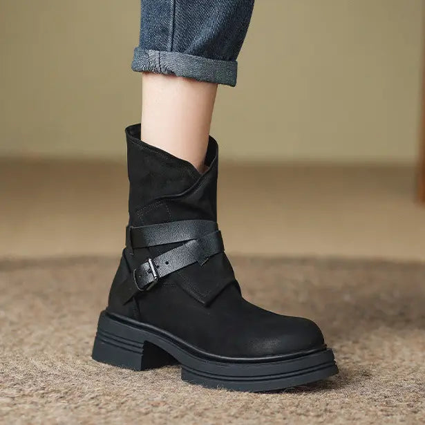 Bottines femme tendance SecretBombe plateforme confortable