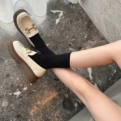 Chaussures mocassins femme noirs style chic SecretBombe