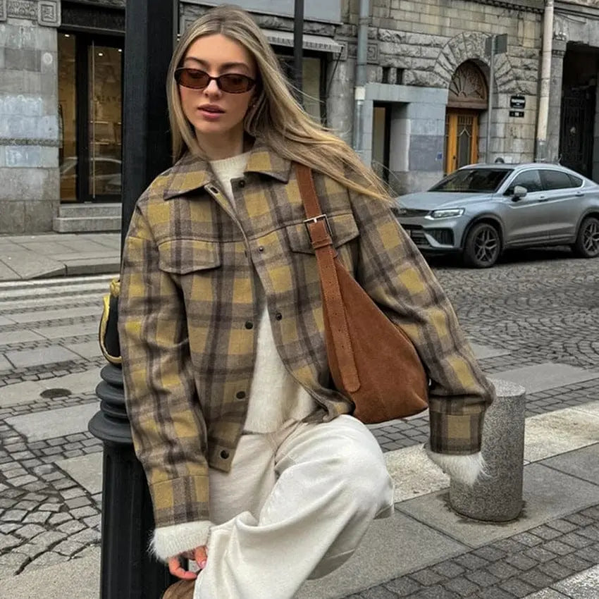 Surchemise femme SecretBombe look automne hiver tendance casual chic