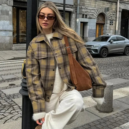 Surchemise femme SecretBombe look automne hiver tendance casual chic