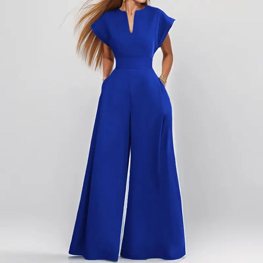 Combinaison bleue élégante taille marquée SecretBombe