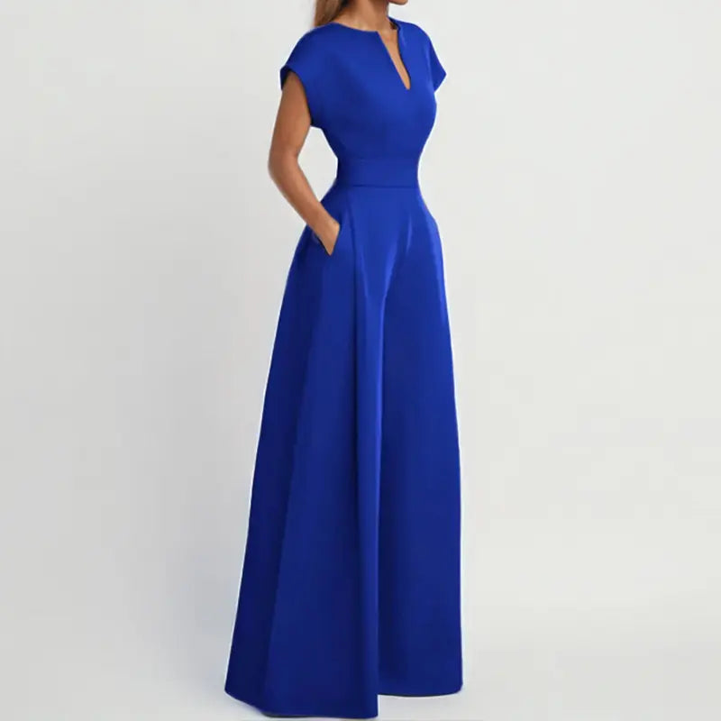 Combinaison bleue élégante taille marquée SecretBombe