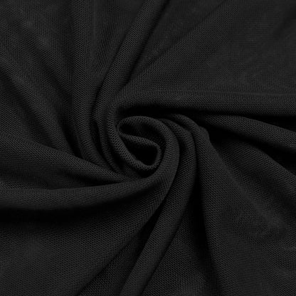 Détail tissu combinaison pantalon noire SecretBombe