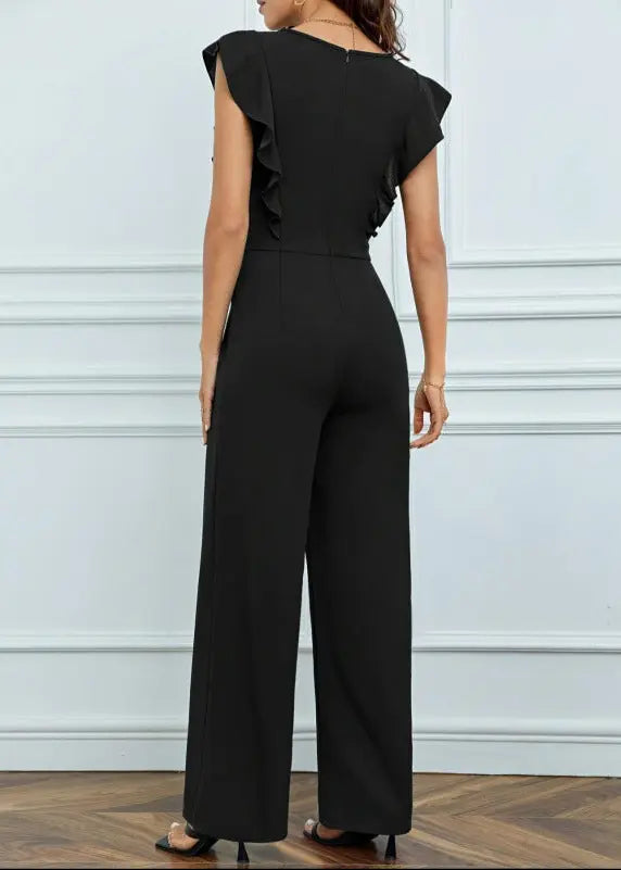 Look chic moderne combinaison noire femme SecretBombe