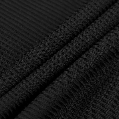 Matière fluide combinaison noire femme SecretBombe