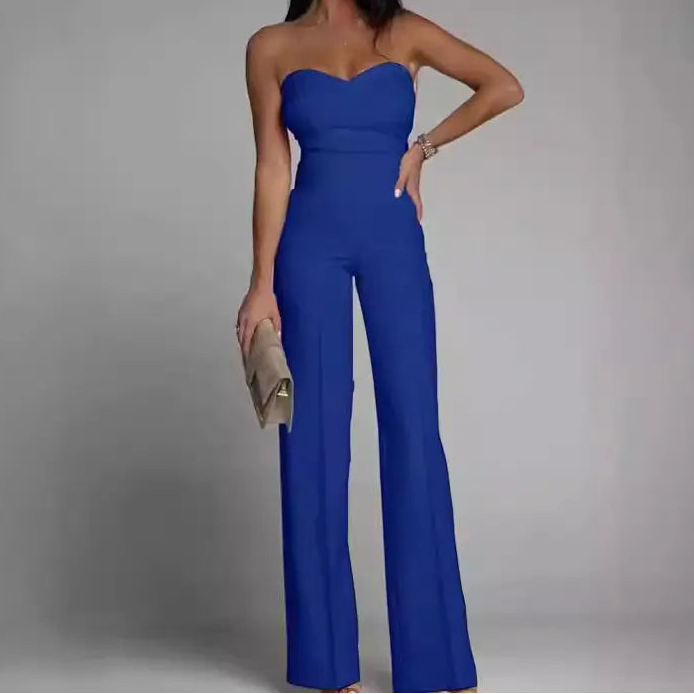 Jumpsuit noir élégance urbaine coupe structurée SecretBombe