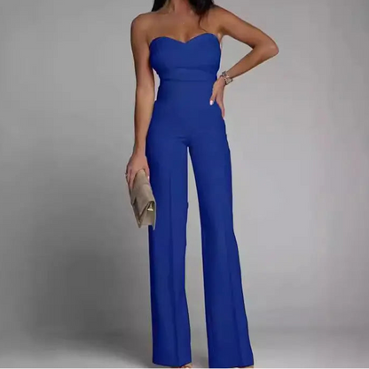 Jumpsuit noir élégance urbaine coupe structurée SecretBombe