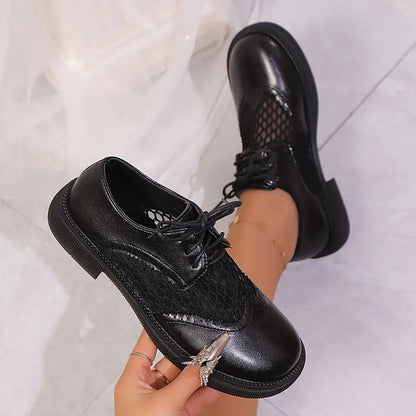 Derbies mode femme noires élégantes SecretBombe