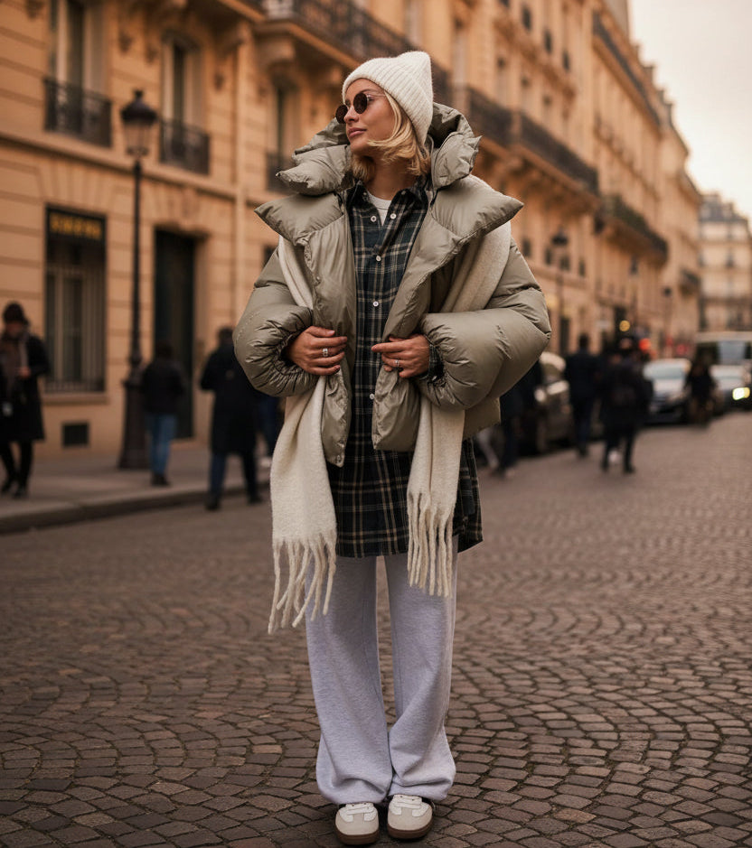 Doudoune femme coupe ample style tendance SecretBombe