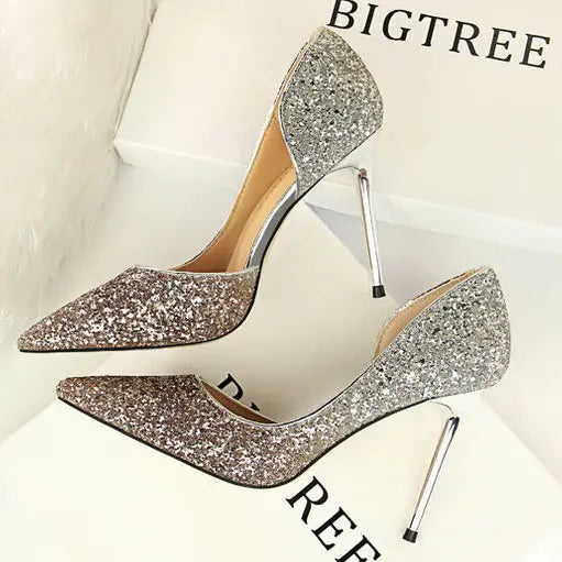 Escarpins glamour femme SecretBombe brillant