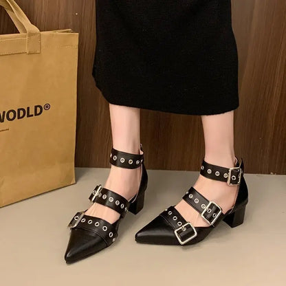 escarpins femme style punk chic tendance