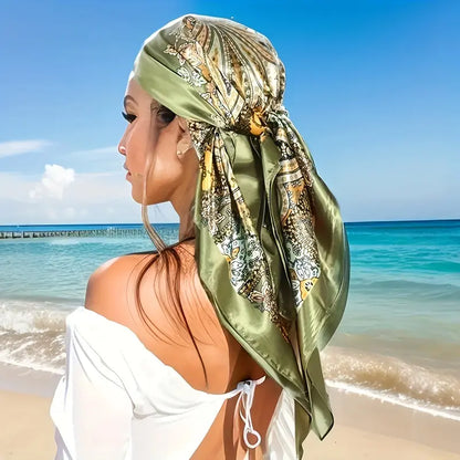 Foulard SecretBombe bandeau cheveux  look été chic et tendance