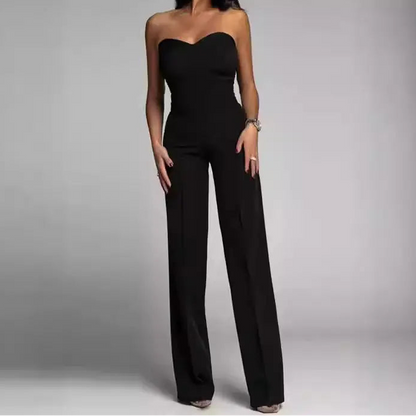 Combinaison noire minimaliste glamour femme SecretBombe