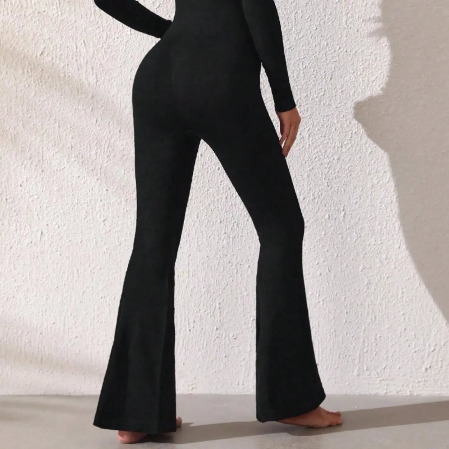 Combinaison ajustée noire femme SecretBombe silhouette sculptée