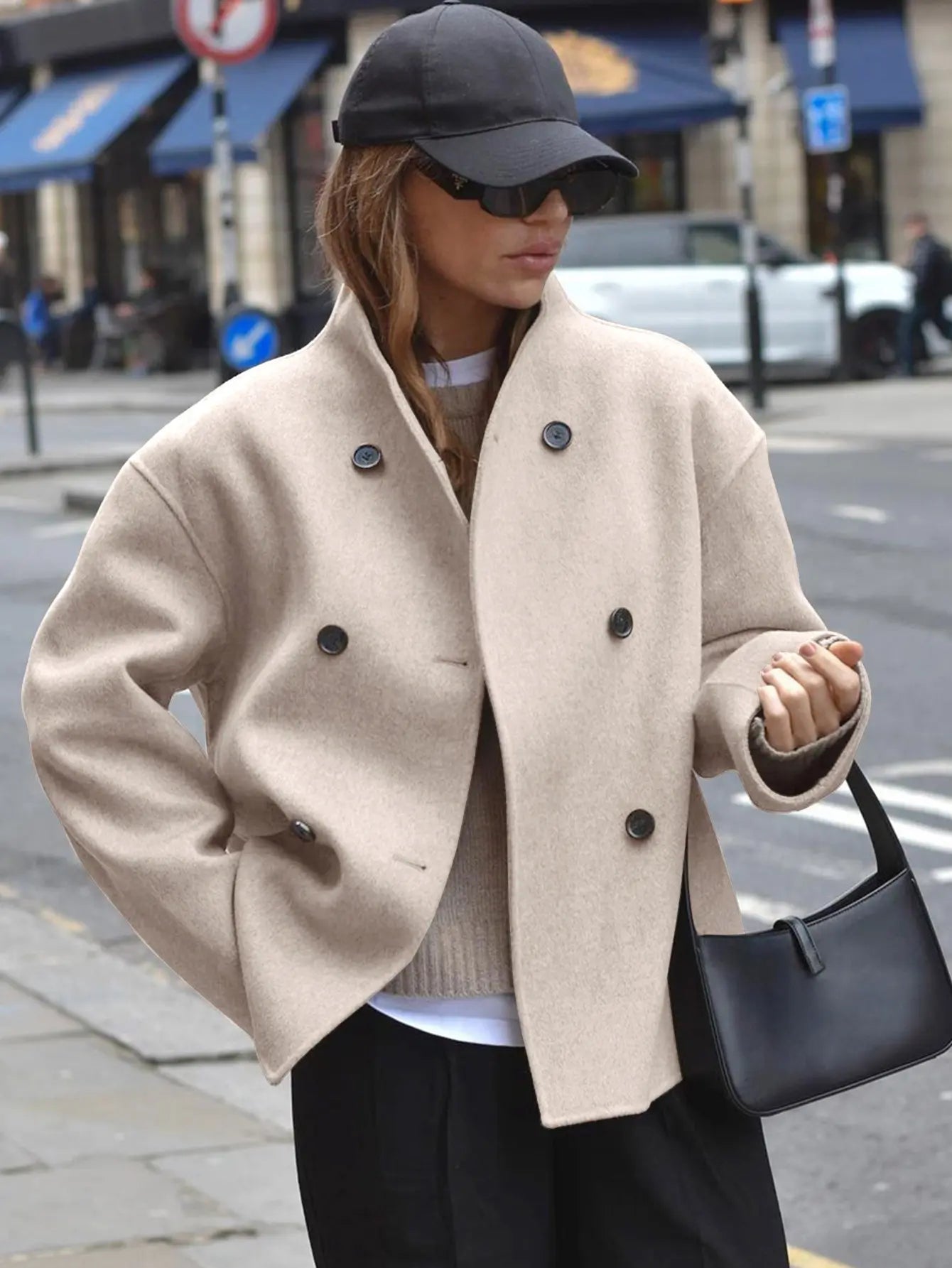 SecretBombe manteau femme look quotidien chic