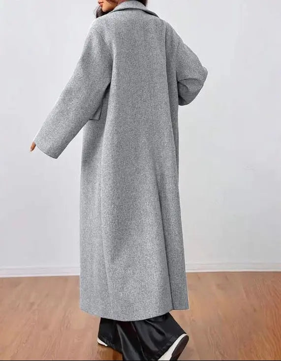 Manteau long femme SecretBombe coupe ample élégante