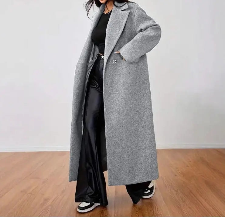 Manteau urbain chic femme SecretBombe imitation laine