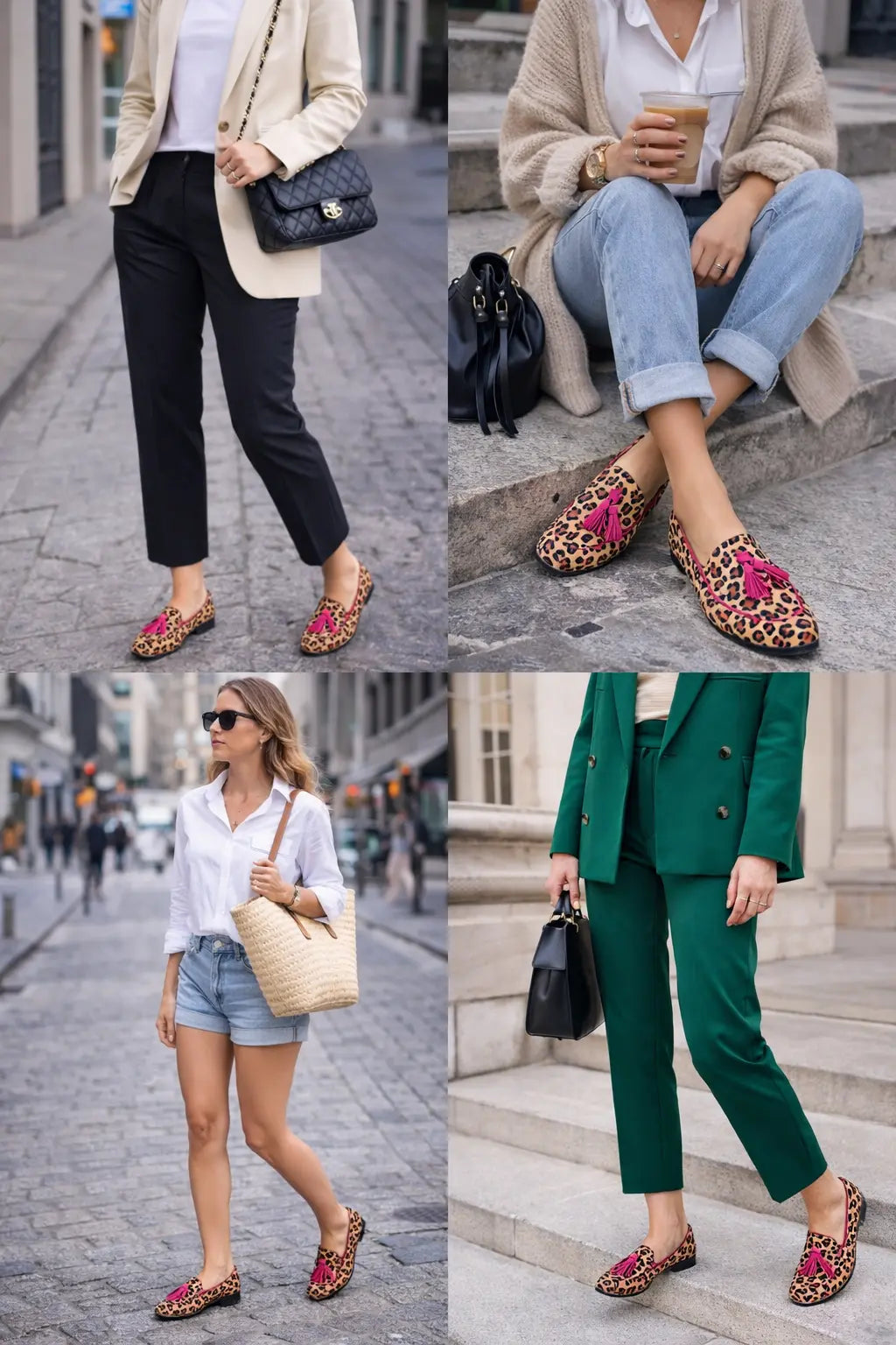 Mocassins léopard femme SecretBombe chaussures mode confortables