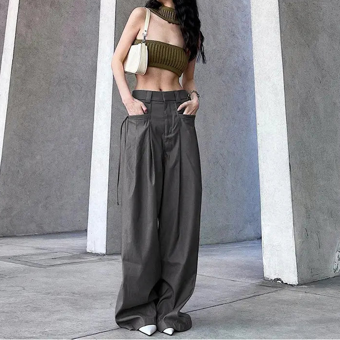 pantalon fluide large femme look moderne SecretBombe