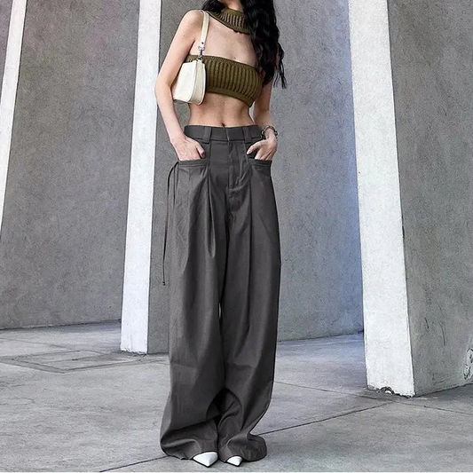 pantalon fluide large femme look moderne SecretBombe