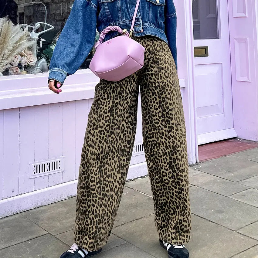 pantalon imprimé léopard femme tendance moderne SecretBombe