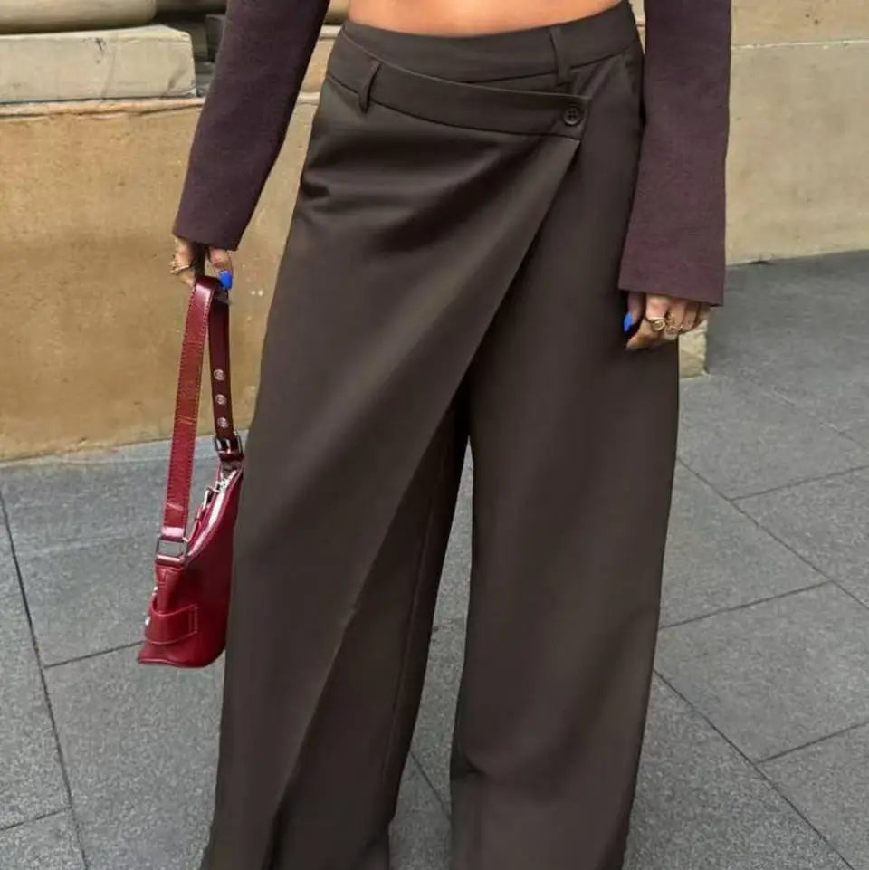 pantalon taille haute coffee femme SecretBombe