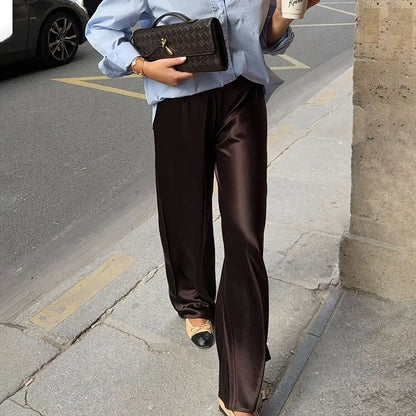 pantalon élégant  femme taille haute silhouette allongée SecretBombe