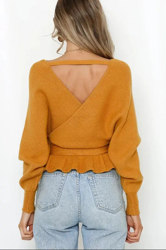 Pull cache-cœur femme maille douce confortable SecretBombe