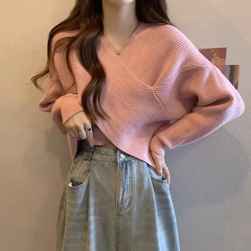 Pull femme look urbain européen chic manches longues SecretBombe