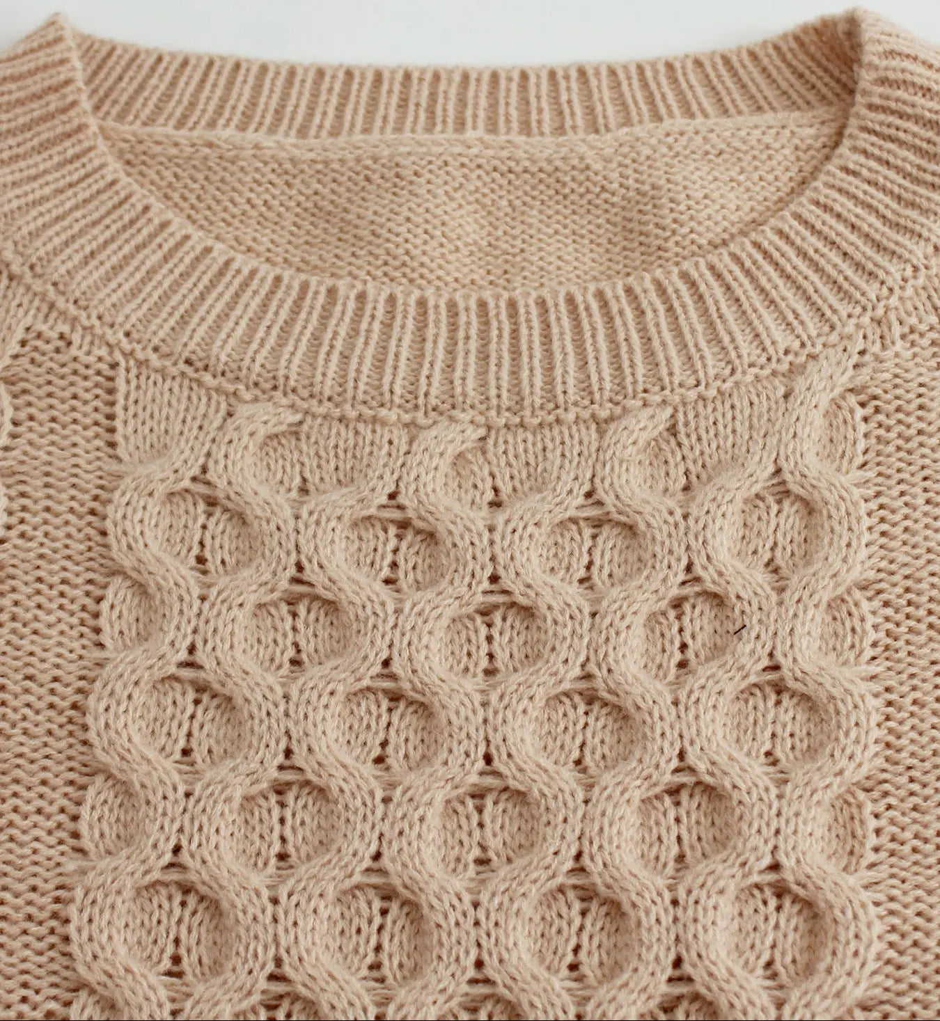Pull sans manches femme en maille torsadée chic SecretBombe