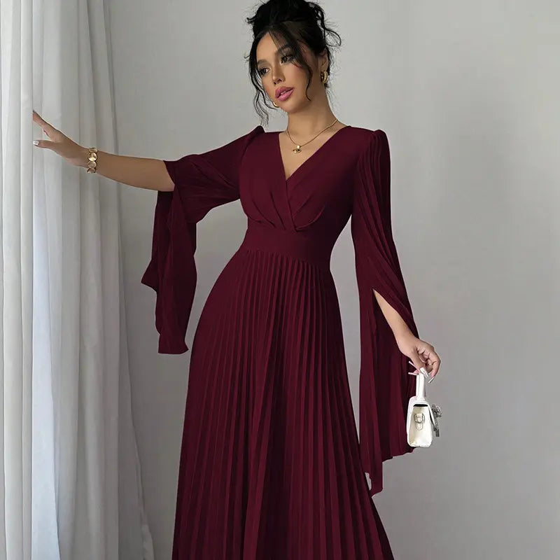 Robe longue taille haute élégante pour femme – secretbombe