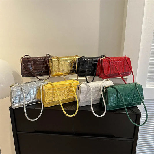 Sac à main femme croco structuré chic SecretBombe