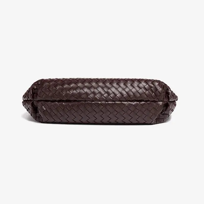Sac à main femme tressé gris bordeaux marron collection SecretBombe